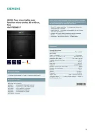 SIEMENS HM976GMB1F - Four encastrable