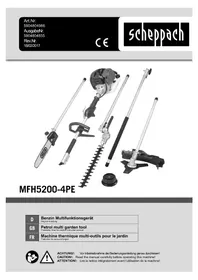SCHEPPACH MFH5200-4PE - Multifunktionales thermisches Gartengerät