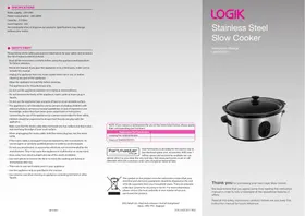 Logik L65SCSS11 - Slow cooker