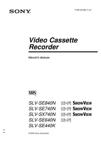 SONY SLV-SE840N - Videorekordér