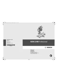 GCM 12 MX Professional BOSCH