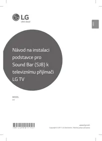 LG T7 - Příslušenství k soundbaru