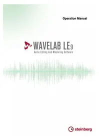 STEINBERG Wavelab LE 9 - Software