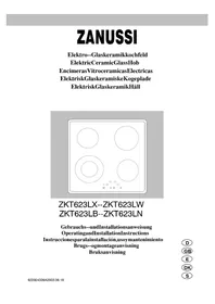 ZANUSSI ZKT623LN - Spis