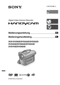 SONY DCR-DVD7032E - Camcorder
