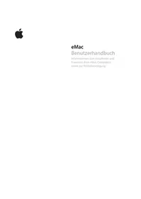 Bedienungsanleitung APPLE EMAC Desktop-Computer