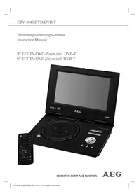 AEG CTV 4945 - Tragbarer DVD-Player