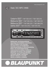 BLAUPUNKT Sydney SD27 - Autoradio