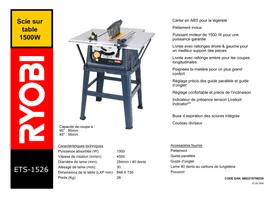 ETS-1526 RYOBI