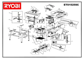 ETS1525SC RYOBI