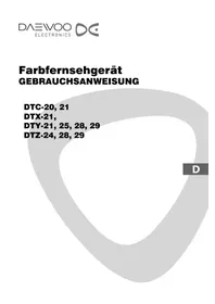 DAEWOO DTX 21G2 - Fernseher