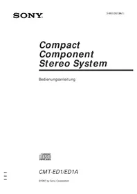 SONY CM-ED1 - Hi-Fi-System