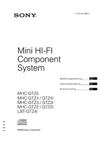 MHC-GTZ2 SONY
