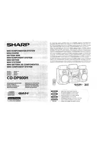 SHARP CD-DP900H - Hi-Fi-System