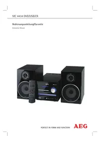 AEG MC 4434 DVD/USB/CR - Hi-Fi-System