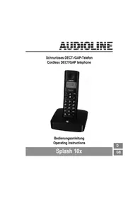 AUDIOLINE Splash 10x - Telefon