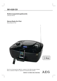 AEG SR 4329 CD IPOD - Lautsprecher
