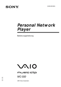 SONY MC-S50 - Mp3-player