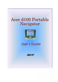 ACER D100 - Browser