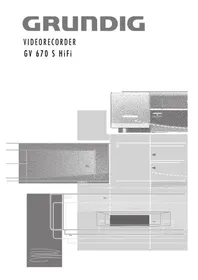 GRUNDIG GV 670 - Videorekorder