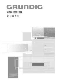 GRUNDIG GV 560 - Videorekorder