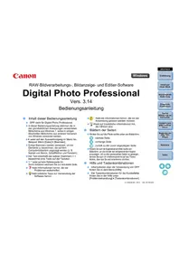 Digital Photo Professional 3.14 Windows CANON