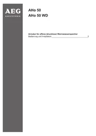AEG AHo 50 - Durchlauferhitzer und Warmwasserbereiter