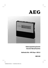 AEG MMS 4205 - Mp3-player