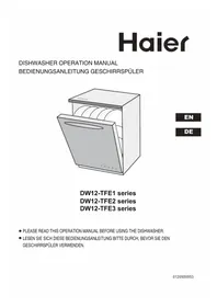 HAIER DW12-TFE1 - Geschirrspüler