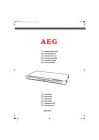 AEG DVD 4514 - Odtwarzacz dvd