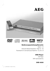 AEG DVD 4506 - Dvd плеер