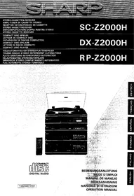 SHARP RP-Z2000H - Système de sonorisation