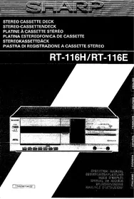 SHARP RT-116E - Lecteur CD