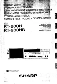 SHARP RT-200HB - Lecteur CD
