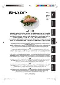 SHARP AX-1100 - Calculator