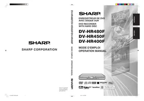 SHARP DV-HR450F - DVD player