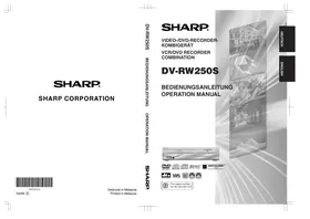 SHARP DV-RW250S - DVD player