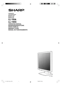 SHARP LL-193A/G - Calcolatrice