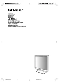 SHARP LL-T15A4 - Monitor