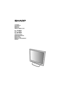 SHARP LL-T15G1/E15G1 - Monitor