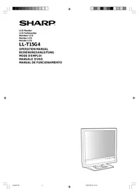 SHARP LL-T15G4 - Monitor