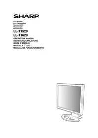 SHARP LL-T1620 - Monitor