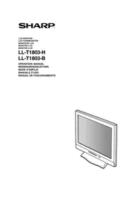 SHARP LL-T1803-H/B - Monitor