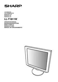 SHARP LL-T1811W - Monitor