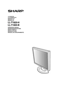 SHARP LL-T1820H/B - Monitor