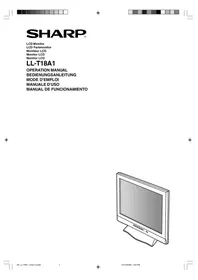 SHARP LL-T18A1 - Monitor