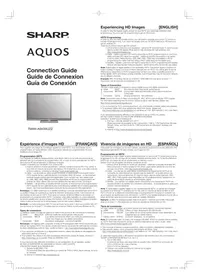 SHARP AQUOS - Téléviseur