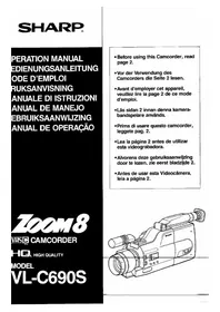 SHARP VL-C690S - Camcorder