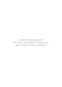 Bedienungsanleitung APPLE MAC PRO (2009) Desktop-Computer