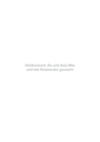 Bedienungsanleitung APPLE IMAC (2011) Desktop-Computer
